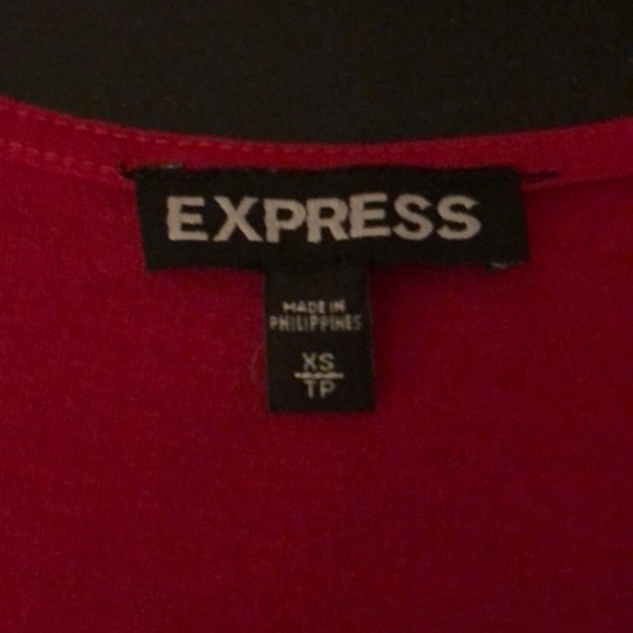 Express tank shell - shimmery pink - XS - Picture 3 of 3